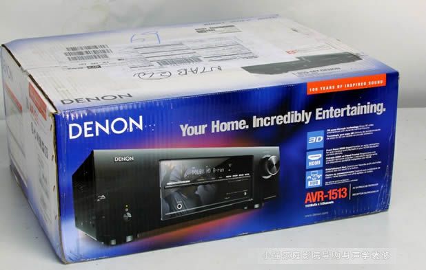 天龍功放DENON AVR-1513環繞擴大機開箱評測
