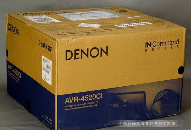 DENON AVR4520天龍首款定制級高端功放開箱圖