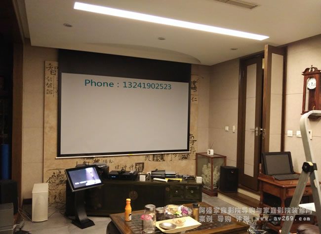 書香影院裝修設計案例 動靜結合的完美私人影院