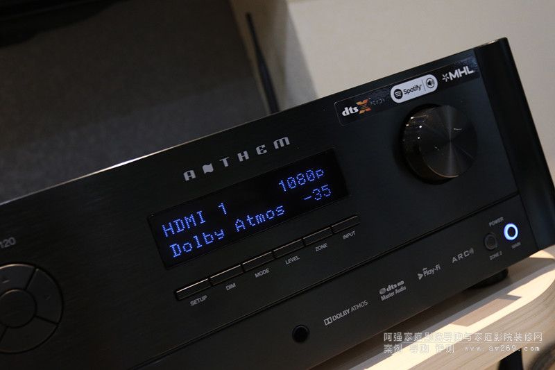 圣歌合并式功放MRX1120試用評測