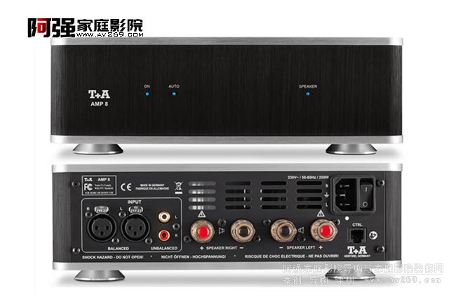 小身材大功率 T+A AMP8立體聲功放