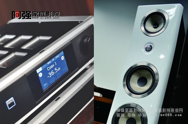 勁浪 Kanta N°3音箱與 NAD Master M12前級 + M22后級的搭配