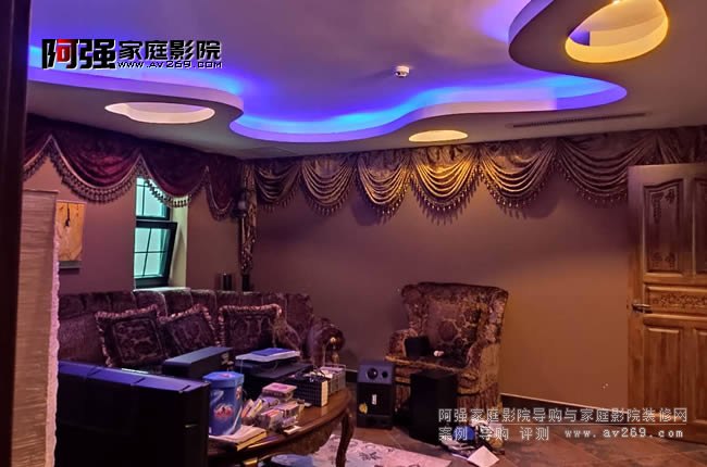 原別墅地下室影院空間