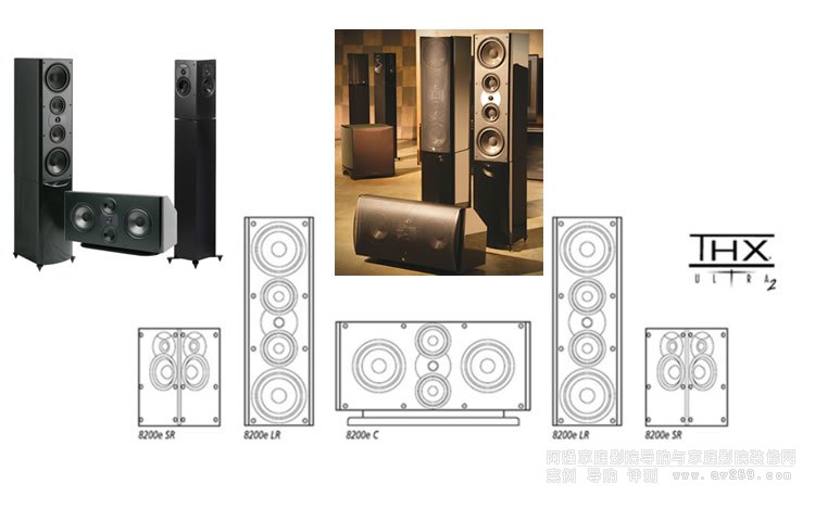System 8200e THX Ultra2 高性能音響系統(tǒng)