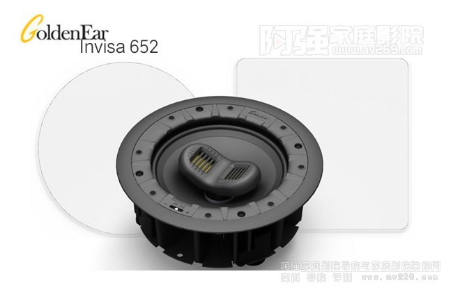 金耳朵Goldenear Invisa652圓形吸頂音箱介紹