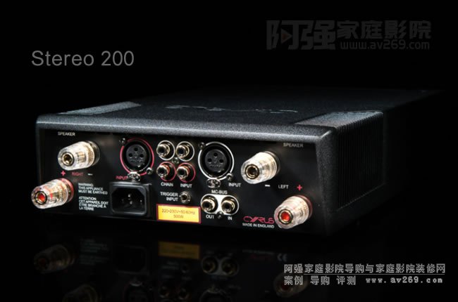 Cyrus Stereo200立體聲后級功放