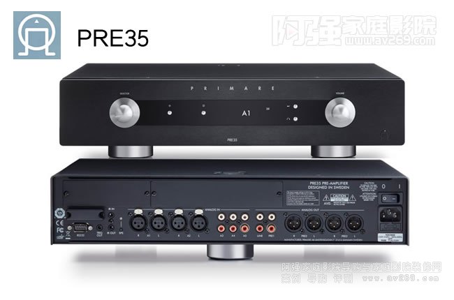 英國翩美Primare PRE35 前級處理器介紹