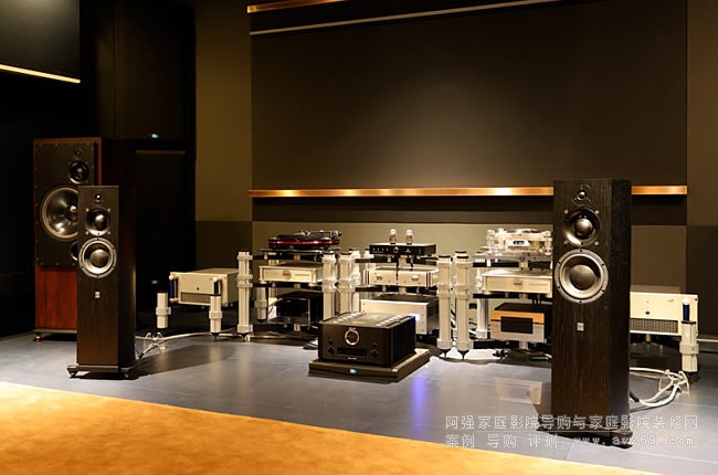 ATC SCM40A有源座地式揚聲器 CA2前級放大器