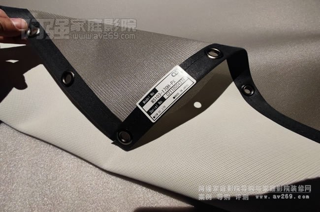 OS WS103雙層雙面涂層幕料特寫