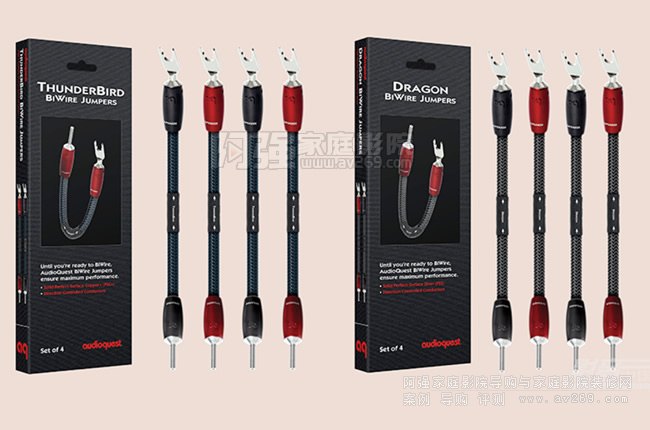 ��ʥAudioQuest Thunder Bird��Dragon Jumpers��������