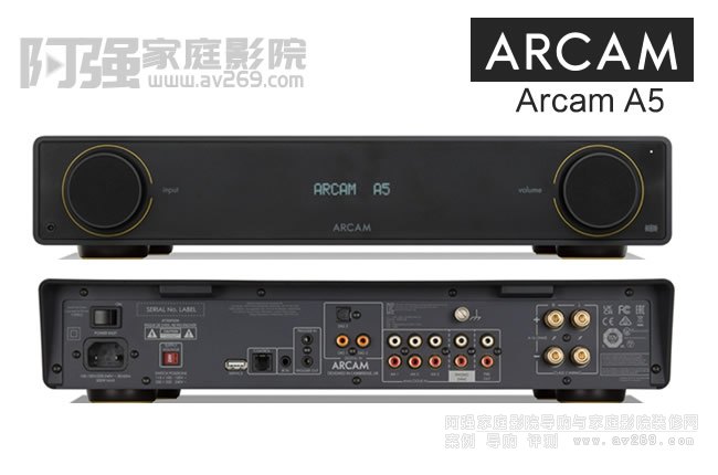 雅俊立體聲功放A5,ARCAM A5集成放大器介紹