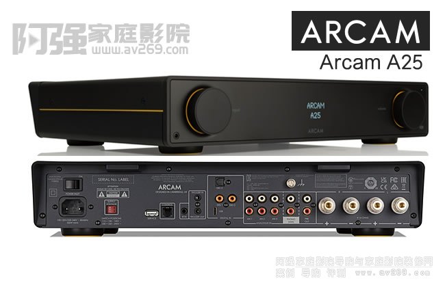 雅俊 ARCAM A25立體聲100W功放