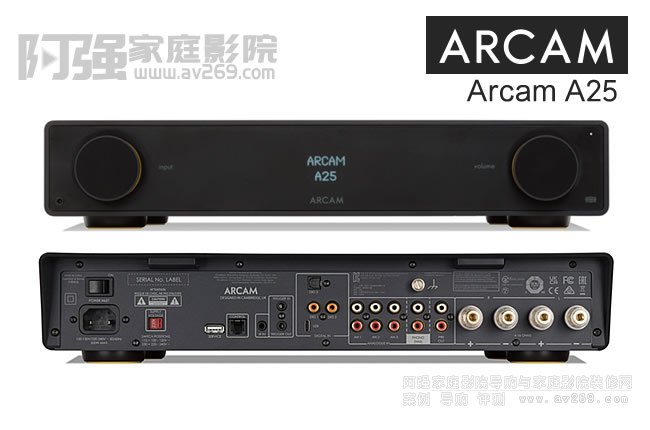 雅俊 ARCAM A25立體聲100W功放