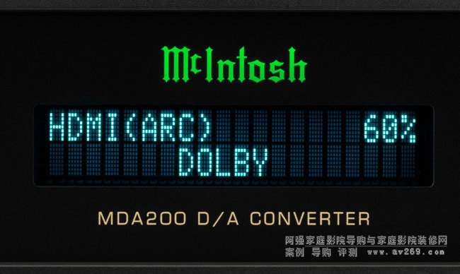 McIntosh MDA200 數模轉換器